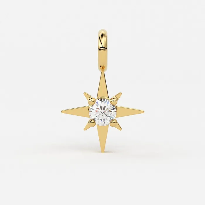 Jalvi Co Charm Necklaces 14k 18k Solid Gold Diamond Star Charm Petite Brilliant Diamond Charm Star Charm Christmas Sale Jalvi Co Charm Necklaces 14k 18k Solid Gold Diamond Star Charm Petite Brilliant Diamond Charm Star Charm Christmas Sale