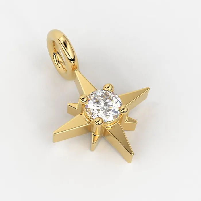 Jalvi Co Charm Necklaces 14k 18k Solid Gold Diamond Star Charm Petite Brilliant Diamond Charm Star Charm Christmas Sale Jalvi Co Charm Necklaces 14k 18k Solid Gold Diamond Star Charm Petite Brilliant Diamond Charm Star Charm Christmas Sale