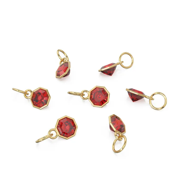 Jalvi Co Charm Necklaces 7mm 14k Yellow Solid Gold Yellow Red Ruby Charm Pendant Bezel Jewelry Finding Jalvi Co Charm Necklaces 7mm 14k Yellow Solid Gold Yellow Red Ruby Charm Pendant Bezel Jewelry Finding