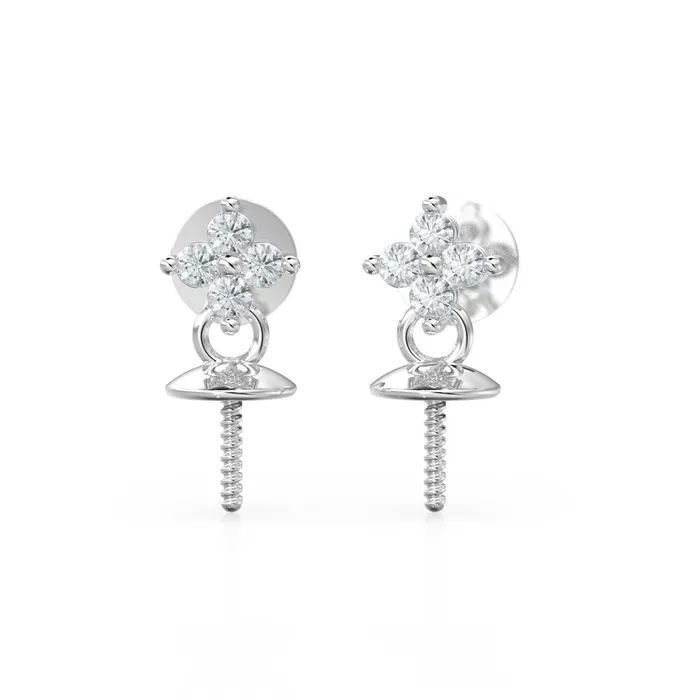 Jalvi Co Earrings Diamond 18k Solid Gold Ear Post Earrings with 4mm cup Diamond Ear Post with Bead Cap Diamond Pear Cap 14k Gold Jewelry Making Finding Jalvi Co Earrings Diamond 18k Solid Gold Ear Post Earrings with 4mm cup Diamond Ear Post with Bead Cap Diamond Pear Cap 14k Gold Jewelry Making Finding