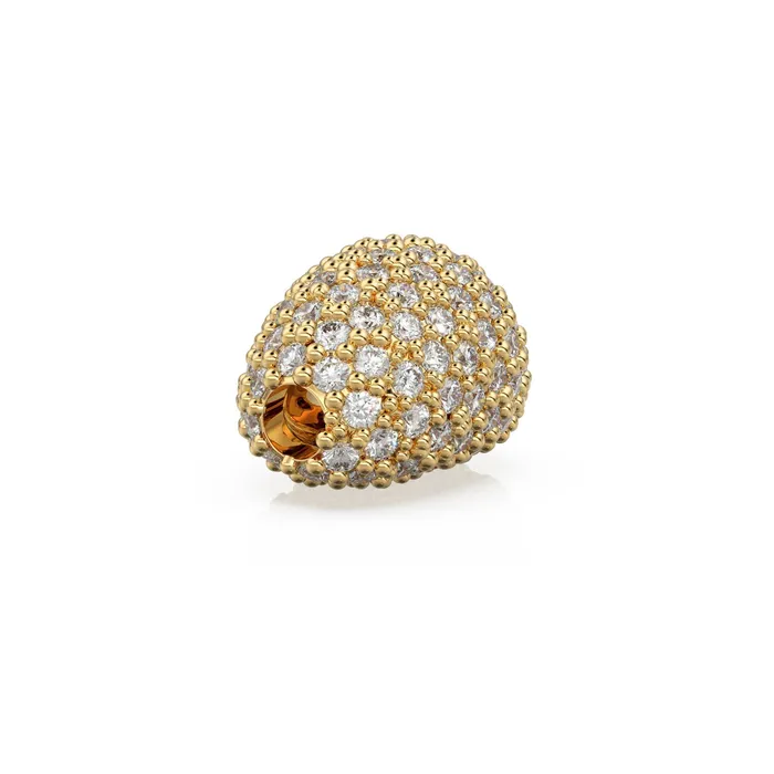 Jalvi Co Necklaces Nugget Real Diamond 18k Solid Gold Tumble Spacer Handmade Beads for Jewelry Making Charms for Bracelet Beads for Necklace Jalvi Co Necklaces Nugget Real Diamond 18k Solid Gold Tumble Spacer Handmade Beads for Jewelry Making Charms for Bracelet Beads for Necklace