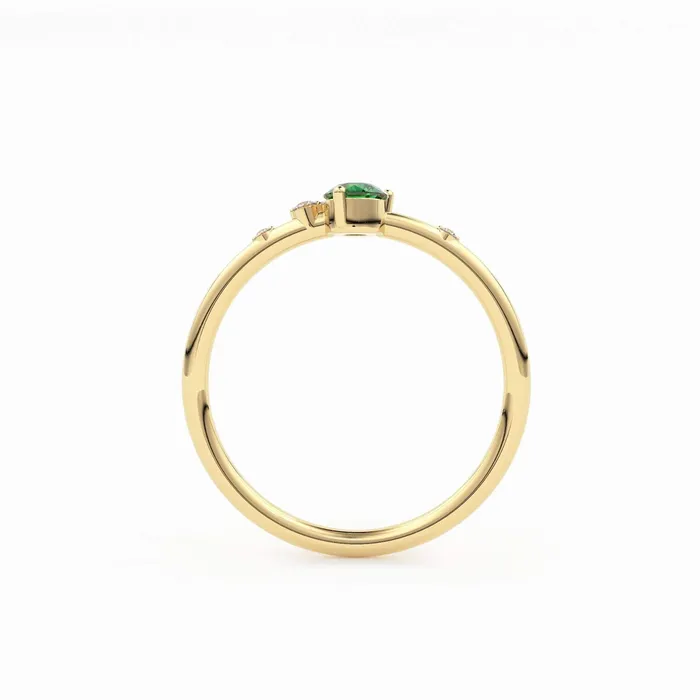 Jalvi Co Rings Emerald Engagement Ring in 14k Gold Diamond Cluster Engagement Ring Unique Dainty Womens Wedding Ring Promise Anniversary Gift for Her Jalvi Co Rings Emerald Engagement Ring in 14k Gold Diamond Cluster Engagement Ring Unique Dainty Womens Wedding Ring Promise Anniversary Gift for Her