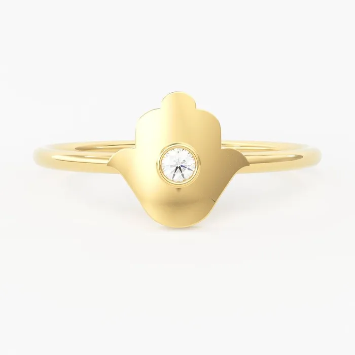 Jalvi Co Rings Hamsa Hand Diamond Band in 14k Gold Brilliant Diamond Ring Gold Band White Diamond Ring Genuine Diamond Wedding Band Jalvi Co Rings Hamsa Hand Diamond Band in 14k Gold Brilliant Diamond Ring Gold Band White Diamond Ring Genuine Diamond Wedding Band
