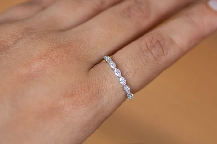 Jalvi Co Rings Marquise Diamond Ring 14k Solid Gold Marquise Diamond Shared Prong Womens Wedding Ring Jalvi Co Rings Marquise Diamond Ring 14k Solid Gold Marquise Diamond Shared Prong Womens Wedding Ring