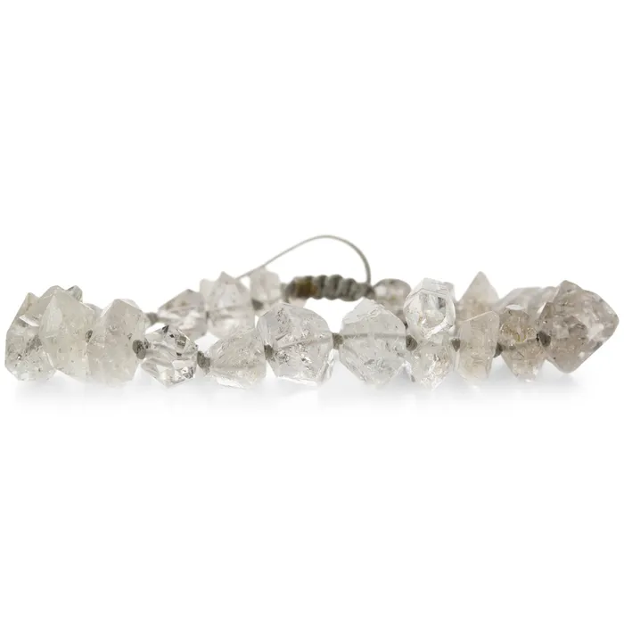 Joseph Brooks Beaded Herkimer Diamond Quartz Bracelet Bracelets