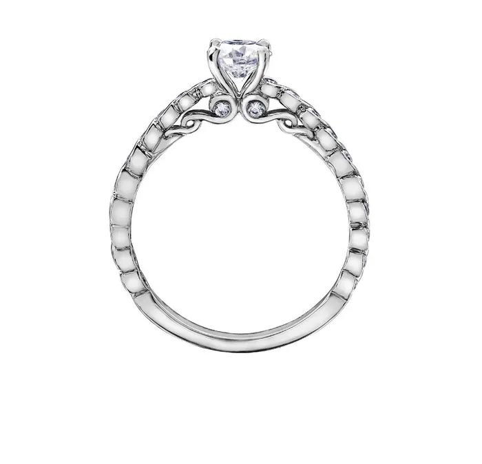 Maple Leaf Diamonds Rings 14kt White Gold 105cttw Tides Of Love Canadian Diamond Engagement Ring