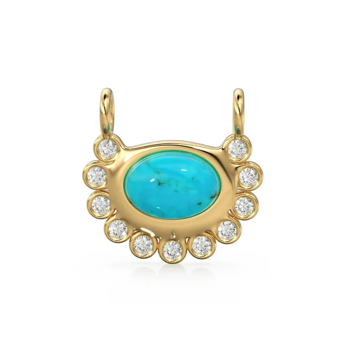 Necklaces Arizona Blue Turquoise Real Diamond Charm 18k Solid Gold Sleeping Beauty Turquoise Pendant Turquoise Necklace December Birthstone Jalvi Co Necklaces Arizona Blue Turquoise Real Diamond Charm 18k Solid Gold Sleeping Beauty Turquoise Pendant Turquoise Necklace December Birthstone Jalvi Co