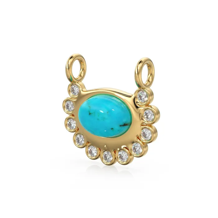 Necklaces Arizona Blue Turquoise Real Diamond Charm 18k Solid Gold Sleeping Beauty Turquoise Pendant Turquoise Necklace December Birthstone Jalvi Co Necklaces Arizona Blue Turquoise Real Diamond Charm 18k Solid Gold Sleeping Beauty Turquoise Pendant Turquoise Necklace December Birthstone Jalvi Co