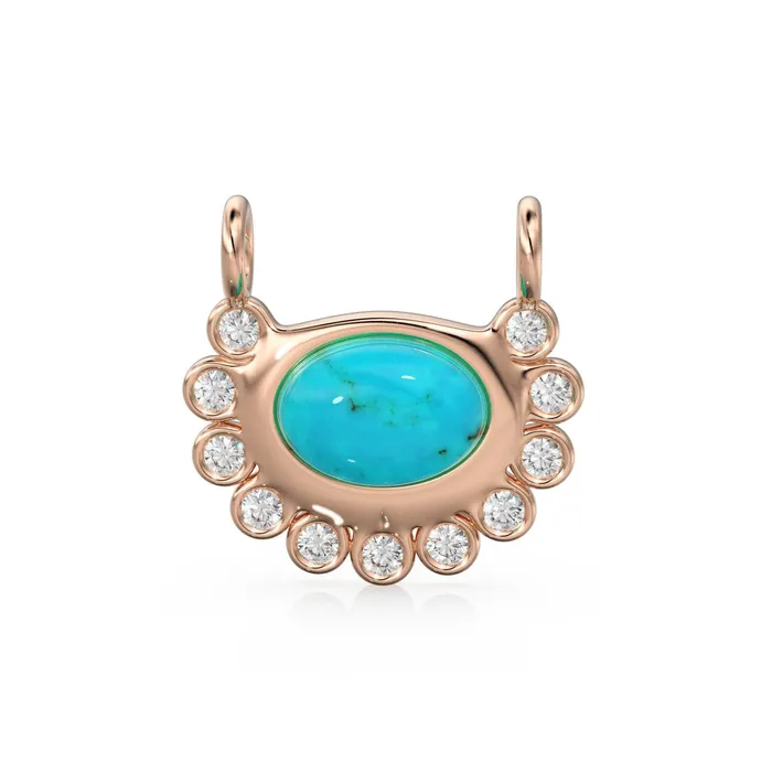 Necklaces Arizona Blue Turquoise Real Diamond Charm 18k Solid Gold Sleeping Beauty Turquoise Pendant Turquoise Necklace December Birthstone Jalvi Co Necklaces Arizona Blue Turquoise Real Diamond Charm 18k Solid Gold Sleeping Beauty Turquoise Pendant Turquoise Necklace December Birthstone Jalvi Co