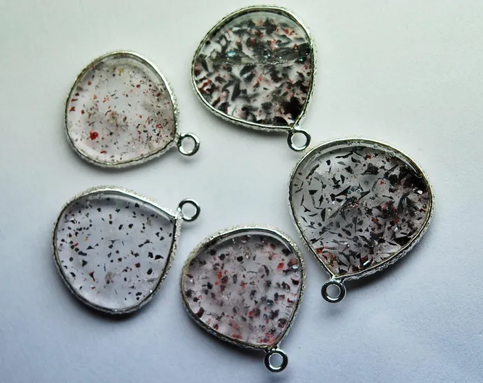 Necklaces Beads Supplies USA 925 Sterling SilverLepidocrocite Smooth Heart Shape Pendant 5 Piece Of 1920mm Necklaces Beads Supplies USA 925 Sterling SilverLepidocrocite Smooth Heart Shape Pendant 5 Piece Of 1920mm