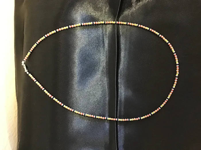 Necklaces Donnella Budds Single Strand Multi Color Necklace Necklaces Donnella Budds Single Strand Multi Color Necklace