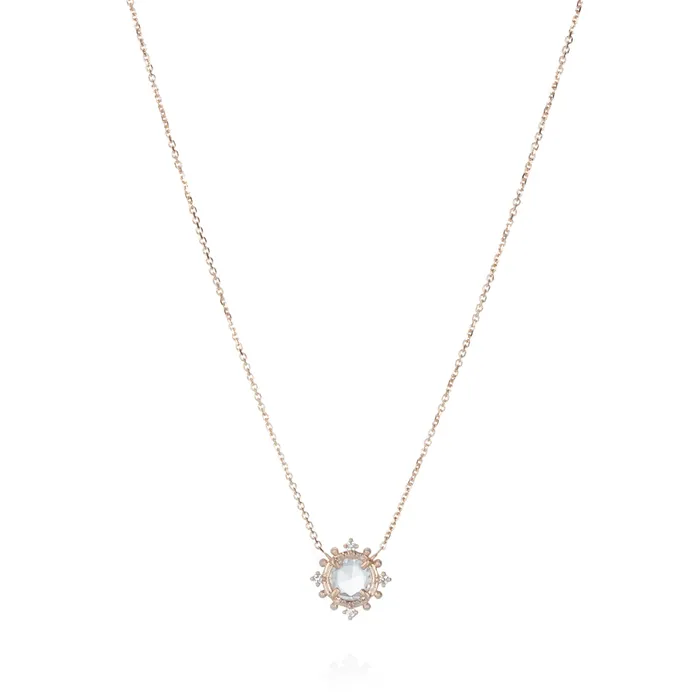 Necklaces Sapphire Burst Necklace Sirciam