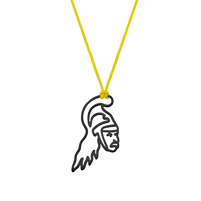 Necklaces Spirito Rosa Heroes 1821 THEODOROS KOLOKOTRONIS Pendant Black Rhodium Plated 925 Silver Necklaces Spirito Rosa Heroes 1821 THEODOROS KOLOKOTRONIS Pendant Black Rhodium Plated 925 Silver