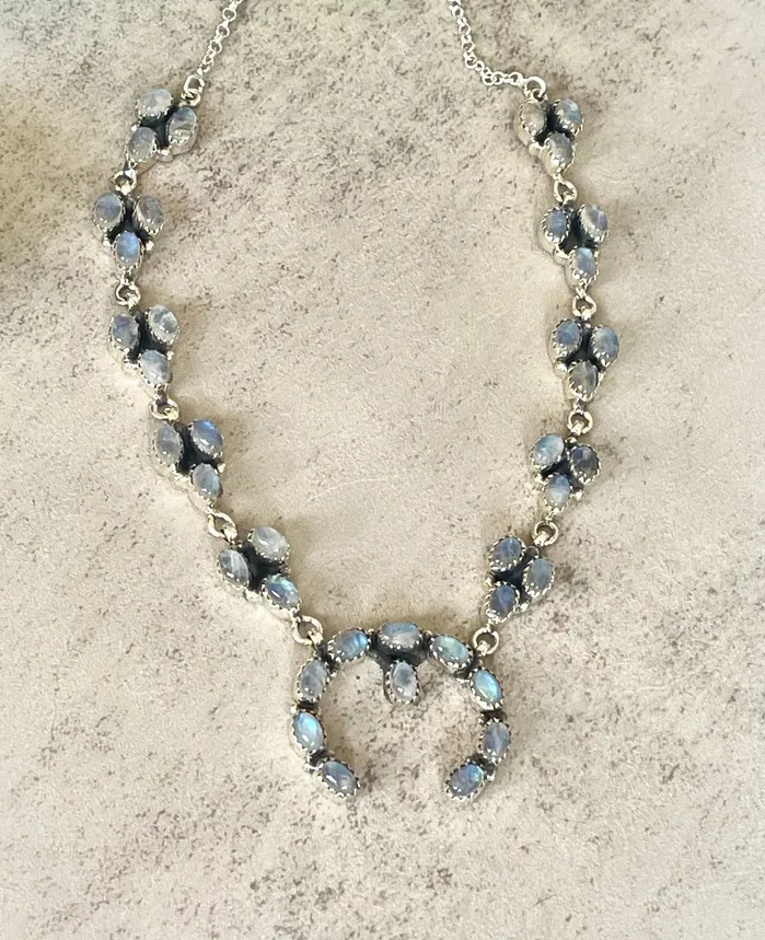 Necklaces Sterling Silver Natural Stone Naja Necklaces SophiaRene Boutique