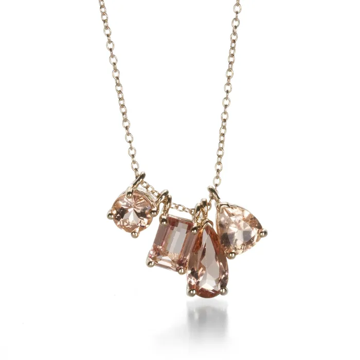 Nicole Landaw Necklaces Mixed Imperial Topaz Story Necklace