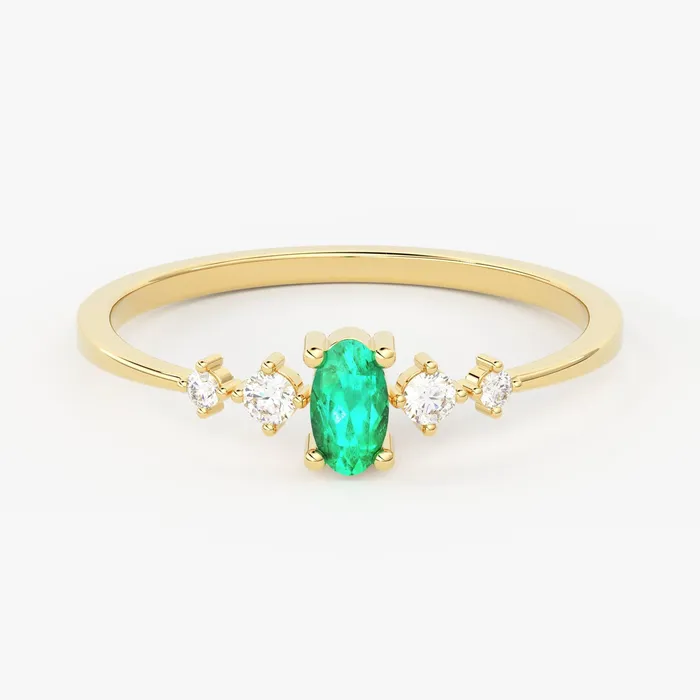 Oval Diamond Band in 14k Solid Gold Round Gold Diamond Ring Gold Band White Diamond Ring Round Oval Diamond Wedding Band Jalvi Co Rings Oval Diamond Band in 14k Solid Gold Round Gold Diamond Ring Gold Band White Diamond Ring Round Oval Diamond Wedding Band Jalvi Co Rings