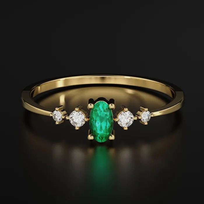 Oval Diamond Band in 14k Solid Gold Round Gold Diamond Ring Gold Band White Diamond Ring Round Oval Diamond Wedding Band Jalvi Co Rings Oval Diamond Band in 14k Solid Gold Round Gold Diamond Ring Gold Band White Diamond Ring Round Oval Diamond Wedding Band Jalvi Co Rings