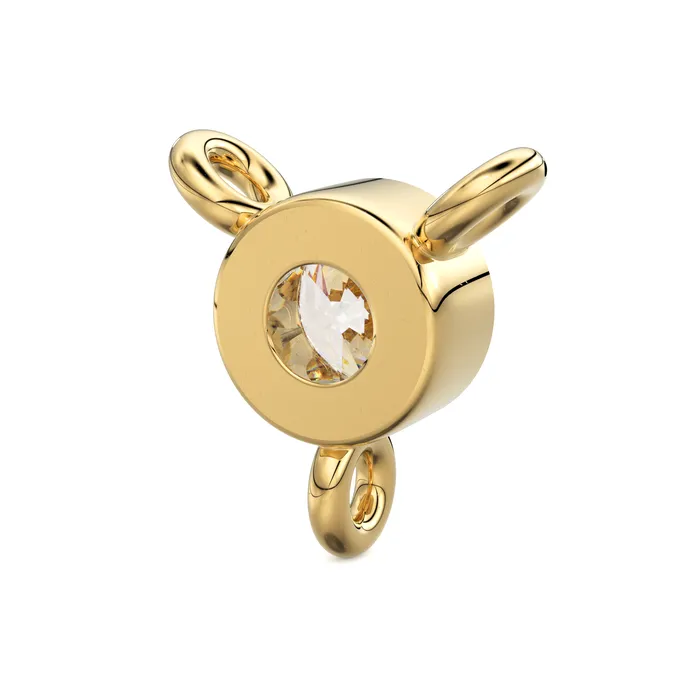 PreStyled Sets Jalvi Co 6x55mm 18k Solid Yellow Gold Brilliant Diamond Bezel Three Bail Y Shape Connector Spacer Finding PreStyled Sets Jalvi Co 6x55mm 18k Solid Yellow Gold Brilliant Diamond Bezel Three Bail Y Shape Connector Spacer Finding