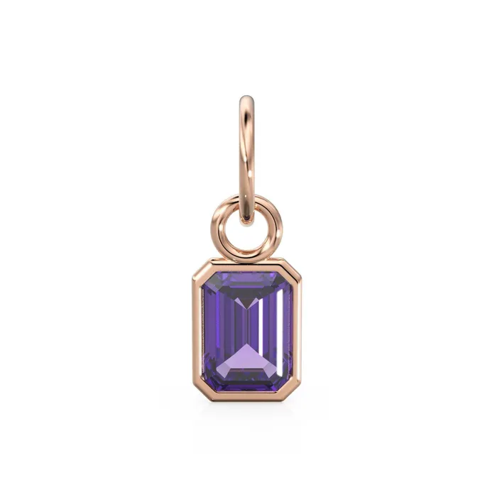 PreStyled Sets Jalvi Co African Amethyst Emerald Cut Solid Gold Charm Purple Gemstone Handmade Gold Pendant 14k Solid Gold February Jewelry Making Finding PreStyled Sets Jalvi Co African Amethyst Emerald Cut Solid Gold Charm Purple Gemstone Handmade Gold Pendant 14k Solid Gold February Jewelry Making Finding