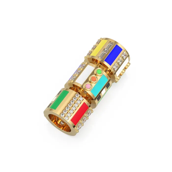 PreStyled Sets Jalvi Co Luxury Diamond Enamel Solid Gold Round Wheel Beads Handmade Real Gold Tyre Gold Spacer Enamel Rondelle Beads Jewelry Making Findings PreStyled Sets Jalvi Co Luxury Diamond Enamel Solid Gold Round Wheel Beads Handmade Real Gold Tyre Gold Spacer Enamel Rondelle Beads Jewelry Making Findings