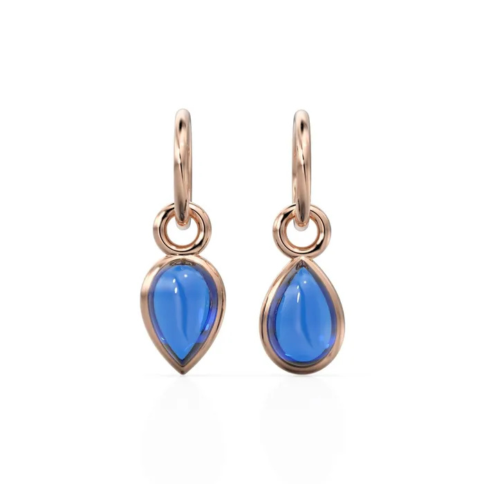 PreStyled Sets Jalvi Co Sapphire Pear Solid Gold Charm Natural Blue Gemstone Handmade Gold Pendant 14k Solid Yellow Gold Jewelry Making Findings April September PreStyled Sets Jalvi Co Sapphire Pear Solid Gold Charm Natural Blue Gemstone Handmade Gold Pendant 14k Solid Yellow Gold Jewelry Making Findings April September