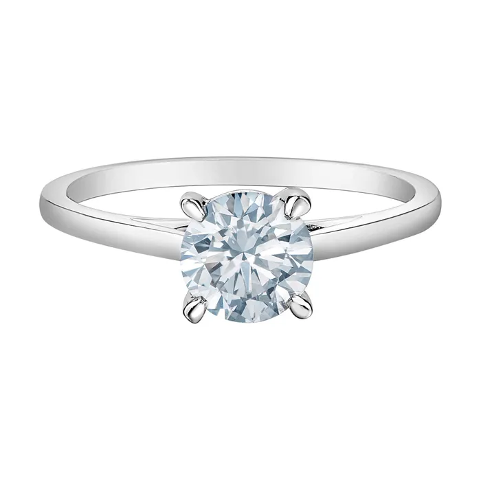 Rings Diamond Evolution 14kt White Gold 100cttw LabCreated Diamond Solitaire Engagement Ring Rings Diamond Evolution 14kt White Gold 100cttw LabCreated Diamond Solitaire Engagement Ring