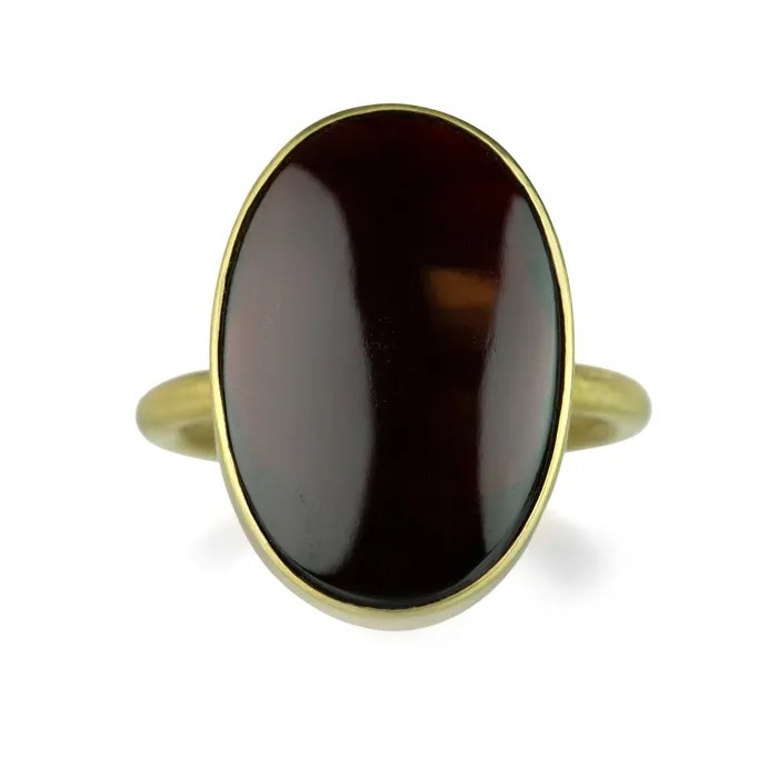 Rings Gabriella Kiss 18k Oval Almandine Garnet Ring Rings Gabriella Kiss 18k Oval Almandine Garnet Ring