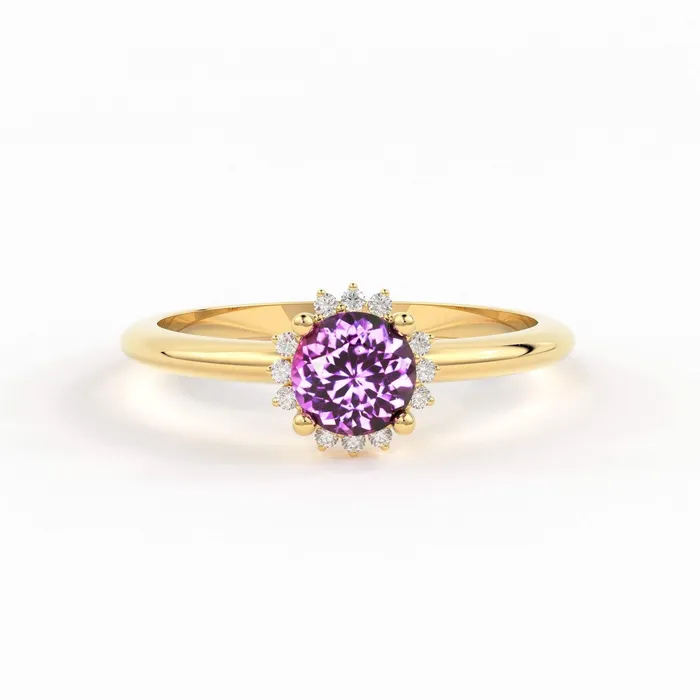 Rings Jalvi Co 080 Carat Pink Sapphire Luxury Engagement Ring Snowflake Dainty Gold Sapphire Ring Halo Ring Dainty Diamond Gemstone Cocktail Ring Rings Jalvi Co 080 Carat Pink Sapphire Luxury Engagement Ring Snowflake Dainty Gold Sapphire Ring Halo Ring Dainty Diamond Gemstone Cocktail Ring