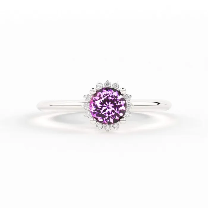 Rings Jalvi Co 080 Carat Pink Sapphire Luxury Engagement Ring Snowflake Dainty Gold Sapphire Ring Halo Ring Dainty Diamond Gemstone Cocktail Ring Rings Jalvi Co 080 Carat Pink Sapphire Luxury Engagement Ring Snowflake Dainty Gold Sapphire Ring Halo Ring Dainty Diamond Gemstone Cocktail Ring