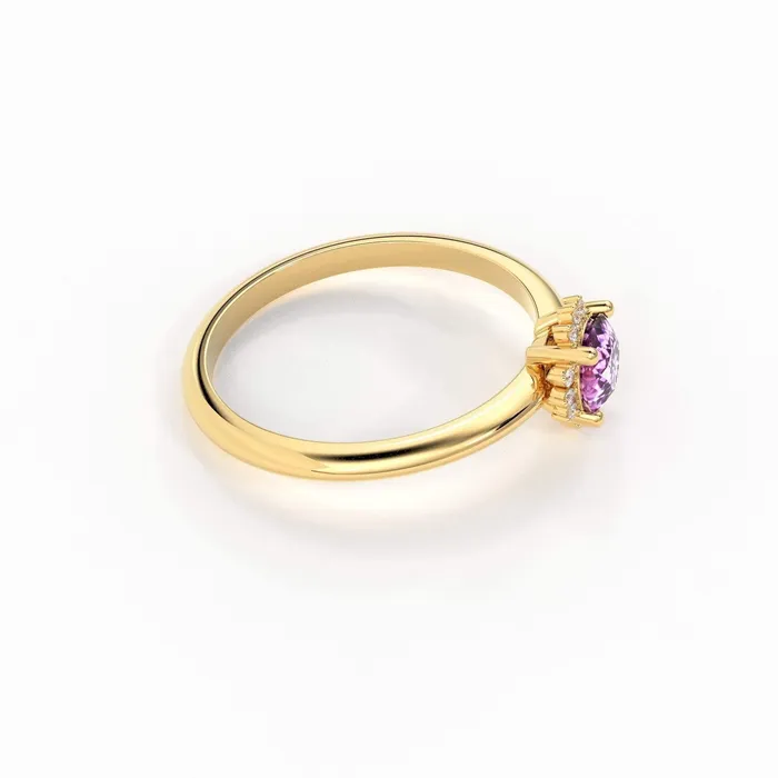 Rings Jalvi Co 080 Carat Pink Sapphire Luxury Engagement Ring Snowflake Dainty Gold Sapphire Ring Halo Ring Dainty Diamond Gemstone Cocktail Ring Rings Jalvi Co 080 Carat Pink Sapphire Luxury Engagement Ring Snowflake Dainty Gold Sapphire Ring Halo Ring Dainty Diamond Gemstone Cocktail Ring