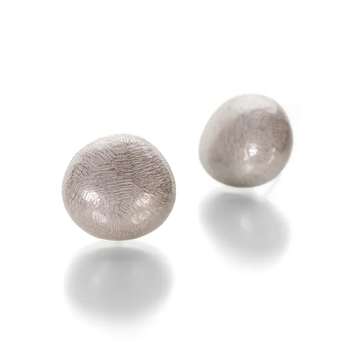 Rings John Iversen Sterling Silver Pebble Post Studs