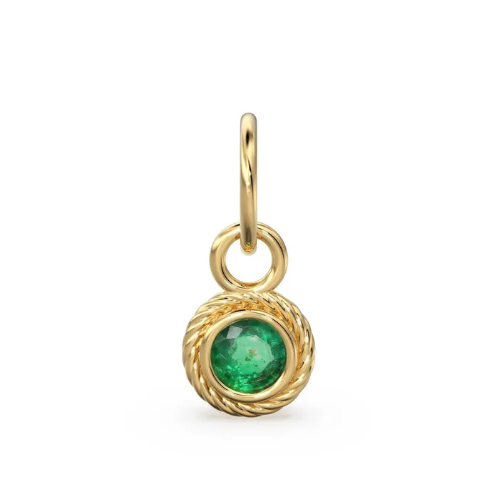 Round Solitaire Emerald 14k 18k Solid Gold Charm Pendant Jewelry Finding Emerald Charm Emerald Pendant May Birthstone Emerald Pendant Jalvi Co Necklaces Round Solitaire Emerald 14k 18k Solid Gold Charm Pendant Jewelry Finding Emerald Charm Emerald Pendant May Birthstone Emerald Pendant Jalvi Co Necklaces