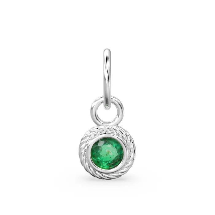 Round Solitaire Emerald 14k 18k Solid Gold Charm Pendant Jewelry Finding Emerald Charm Emerald Pendant May Birthstone Emerald Pendant Jalvi Co Necklaces Round Solitaire Emerald 14k 18k Solid Gold Charm Pendant Jewelry Finding Emerald Charm Emerald Pendant May Birthstone Emerald Pendant Jalvi Co Necklaces