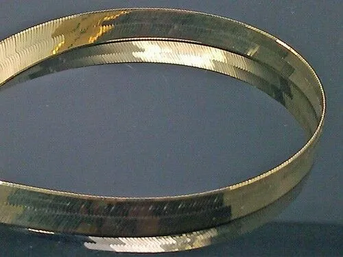Solid 10k Yellow Gold Herringbone 9mm 20 inch Necklace Chain Gold and Diamond Necklaces