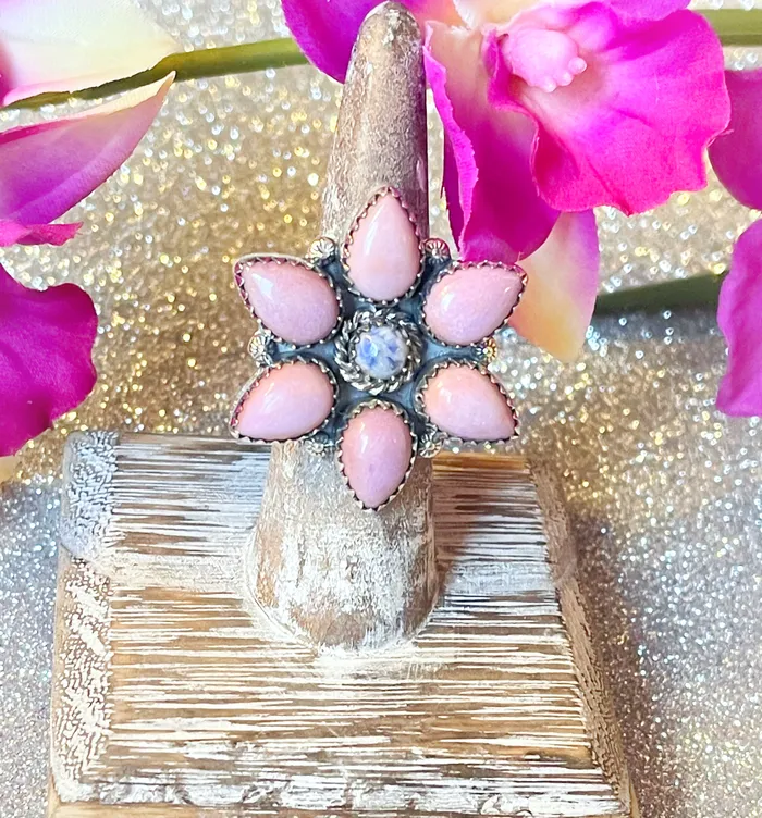 Sophiareneboutiquecom Rings Sterling Silvee PhosphoriteBlueberry Custom Ring