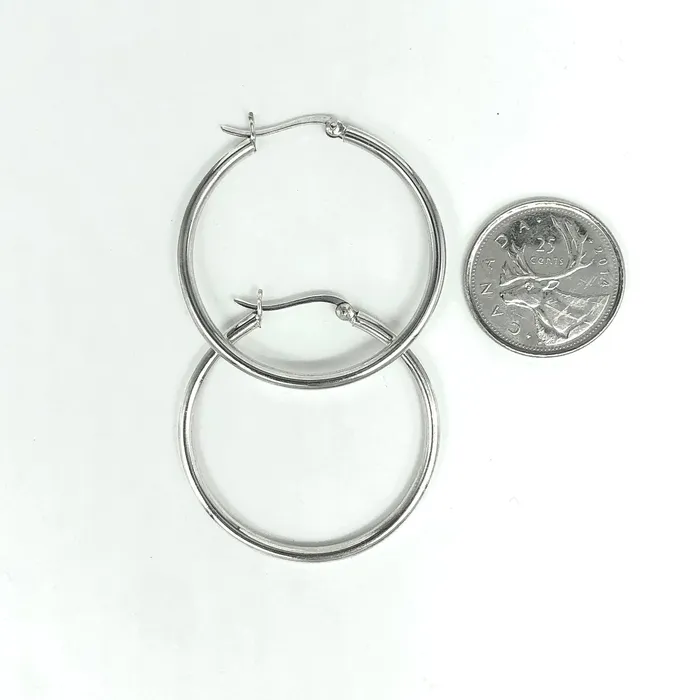 Thailand Earrings Sterling Silver Earrings Hoops