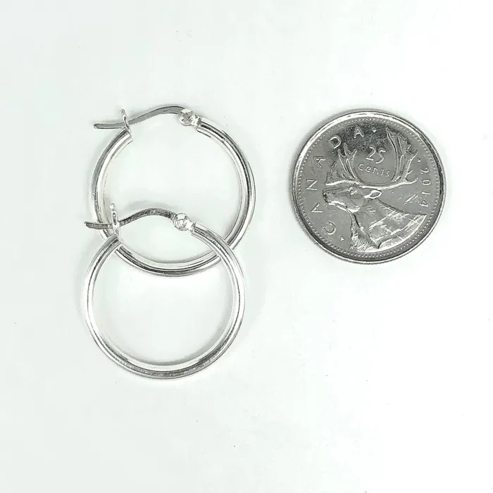 Thailand Earrings Sterling Silver Earrings Hoops