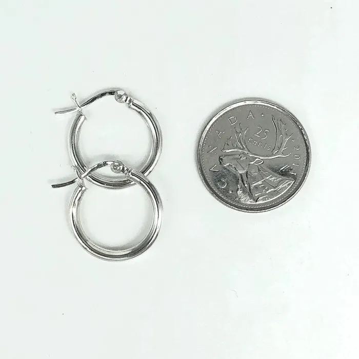 Thailand Earrings Sterling Silver Earrings Hoops